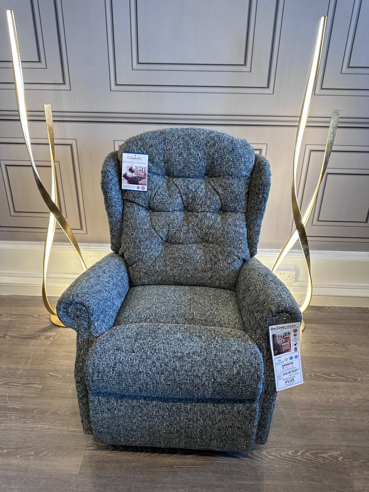 Celebrity Woburn Petite Dual Motor Riser Recliner with Rechargeable Battery