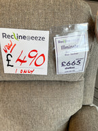 Ilminster Dual Motor Riser Recliner in Biscuit