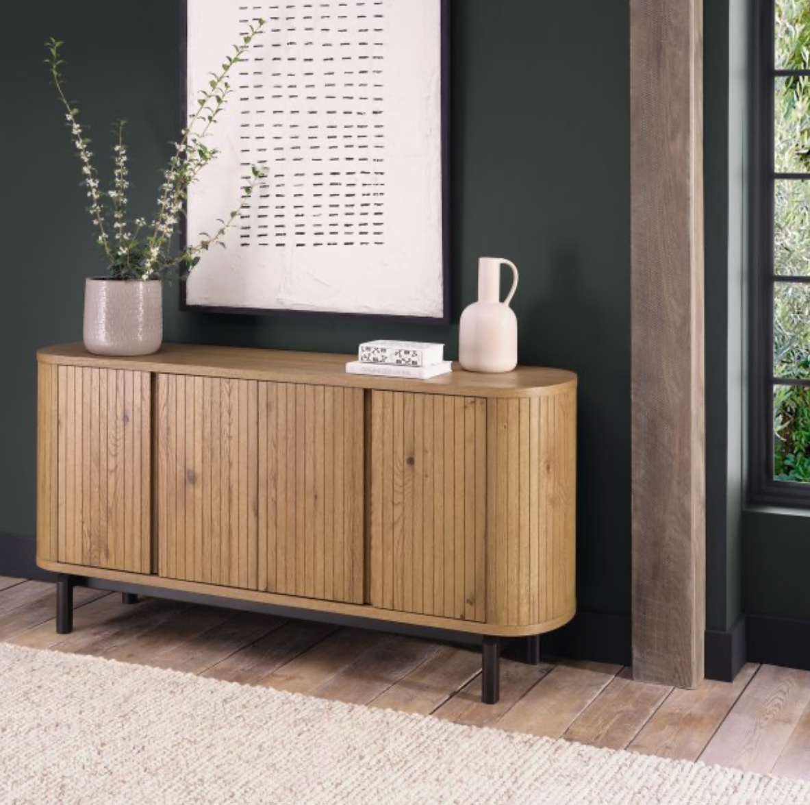 San Remo Rustik Oak Wide Sideboard