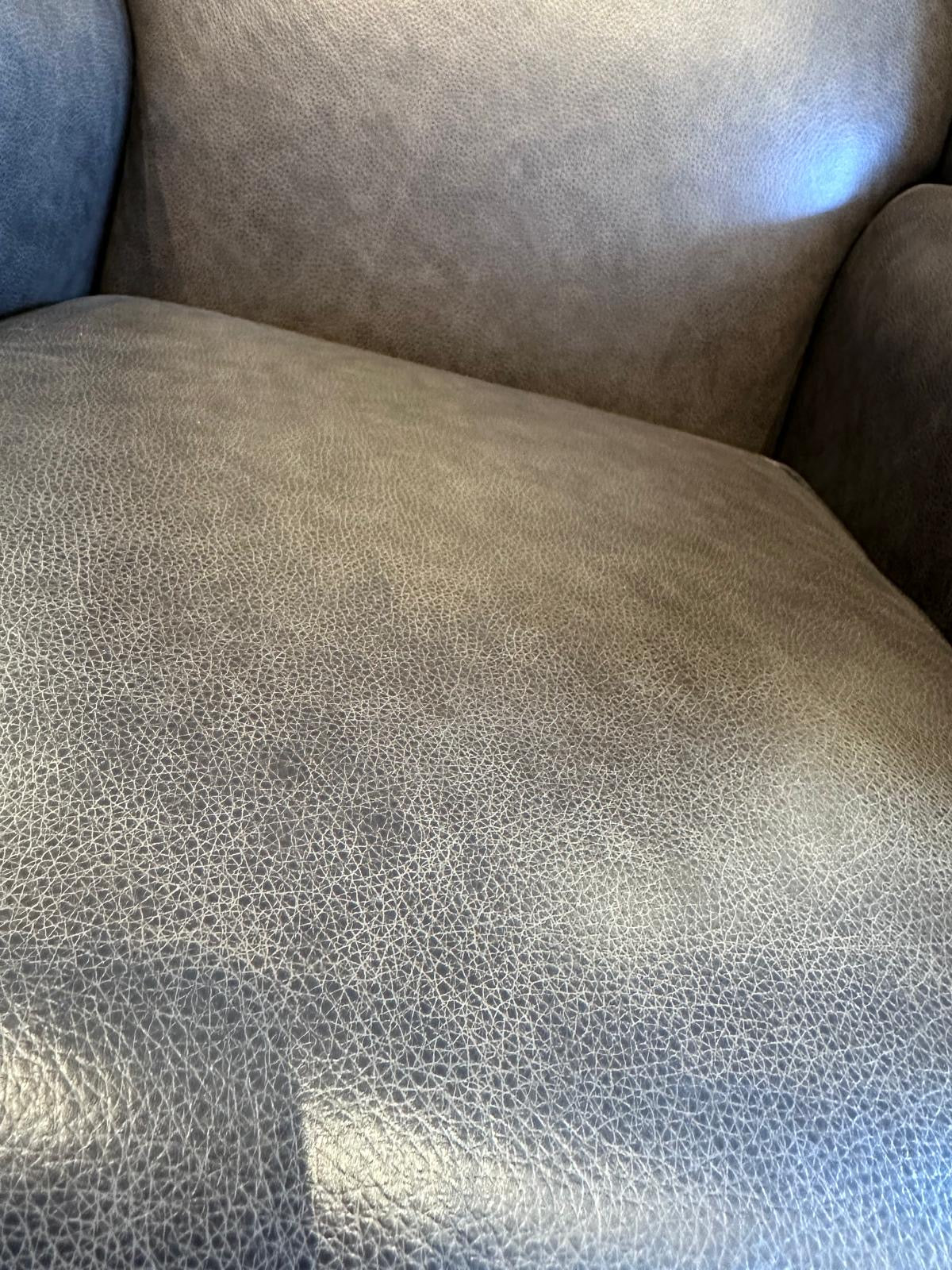 Sherborne Kensington Fireside Wing Chair High Seat & Dark Queen Anne Legs