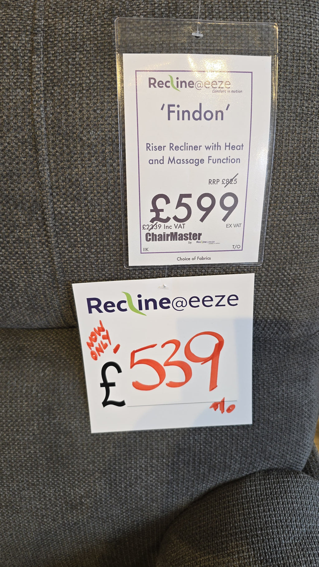 Findon Riser Recliner with Heat and Massage Function