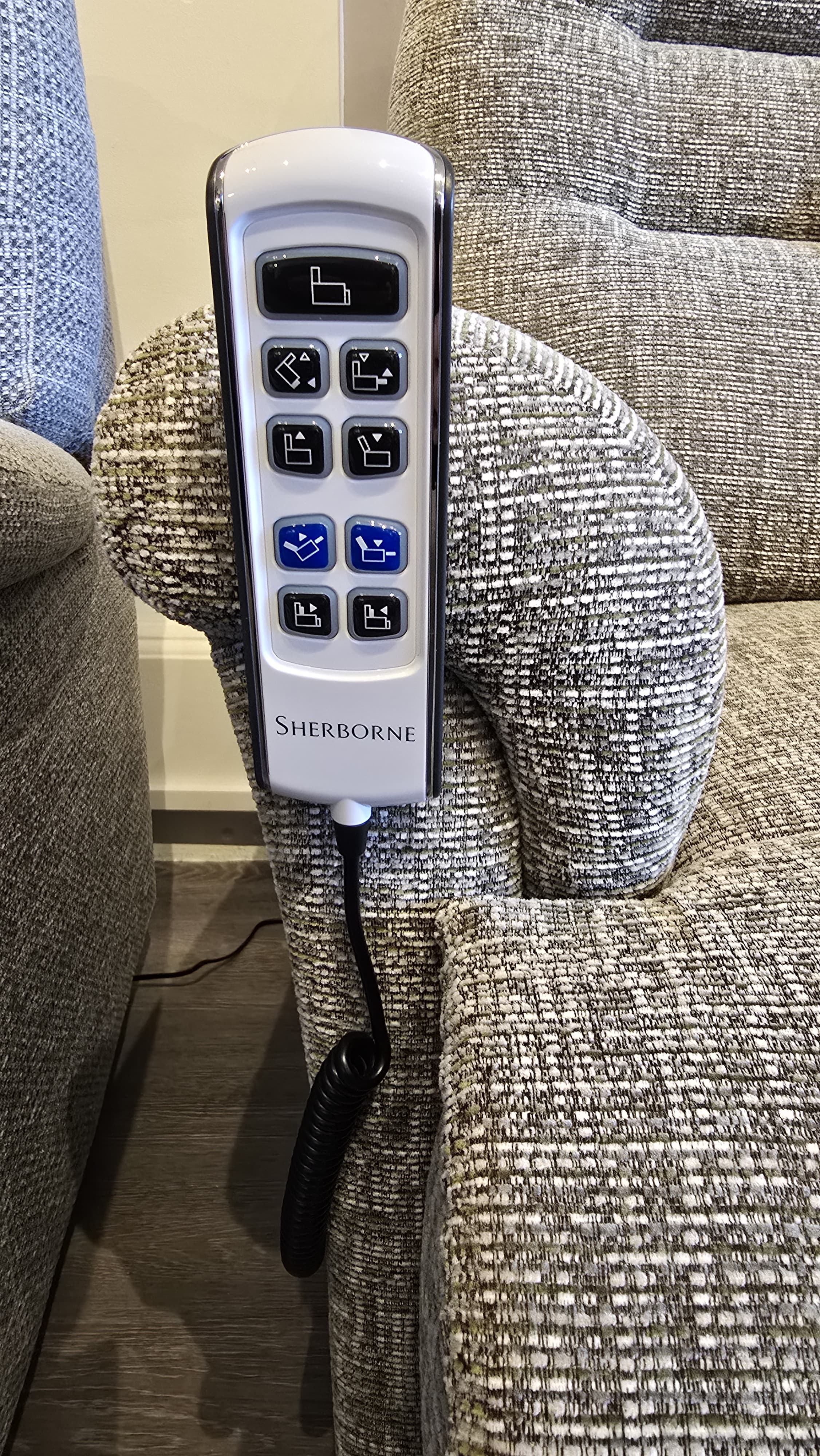 Sherborne Beaumont Royale Riser Recliner with Tri-Motor & Lumbar Support