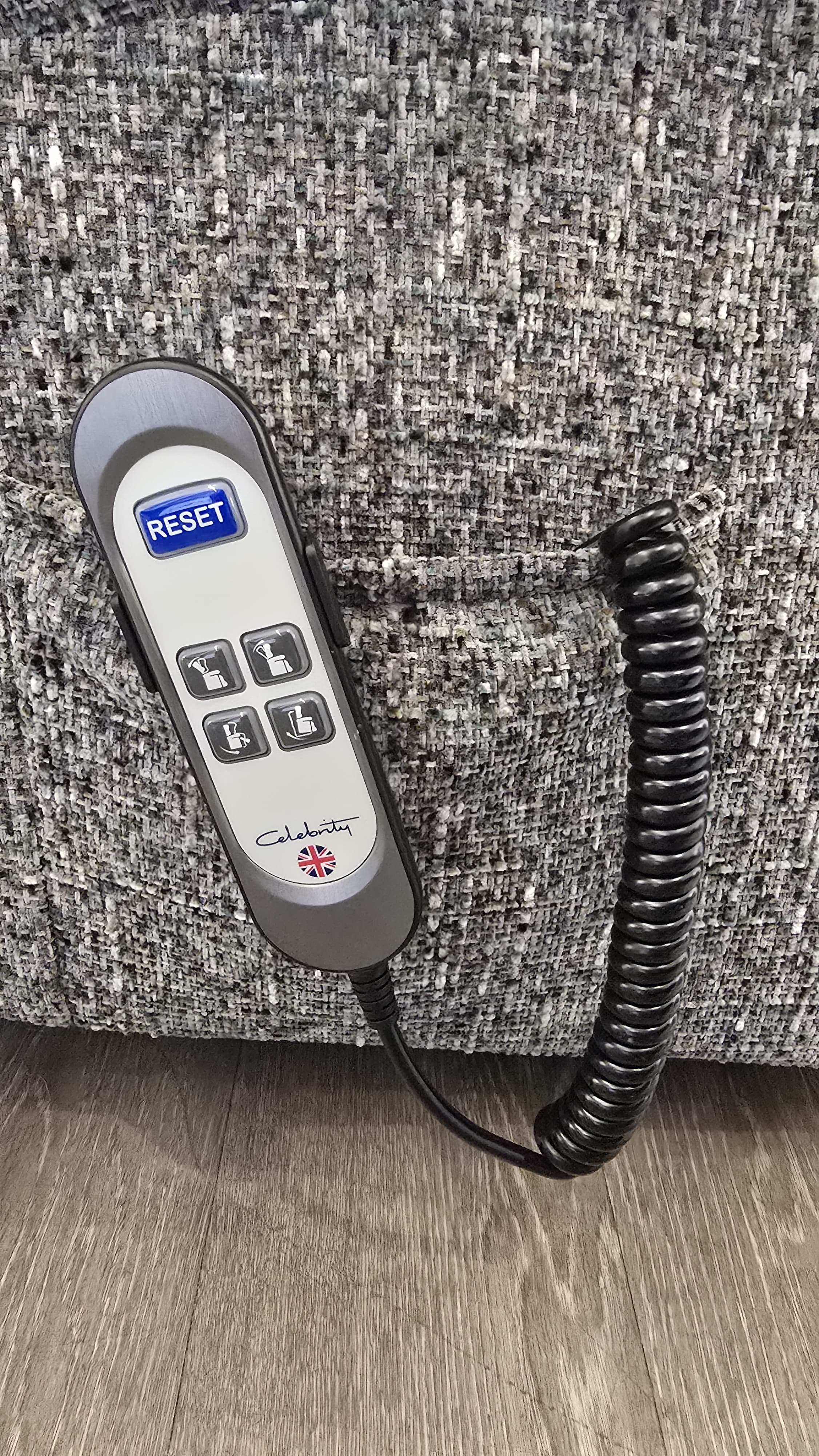 Celebrity Woburn Petite Dual Motor Riser Recliner with Rechargeable Battery