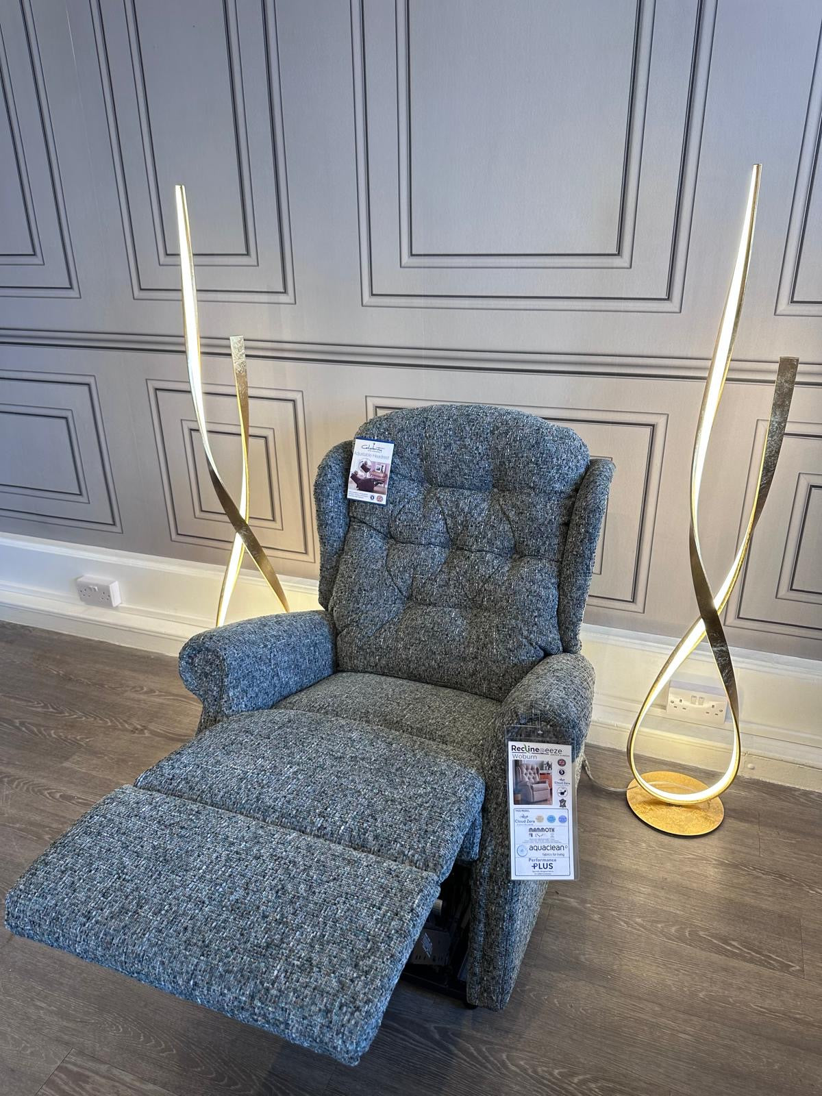 Celebrity Woburn Petite Dual Motor Riser Recliner with Rechargeable Battery