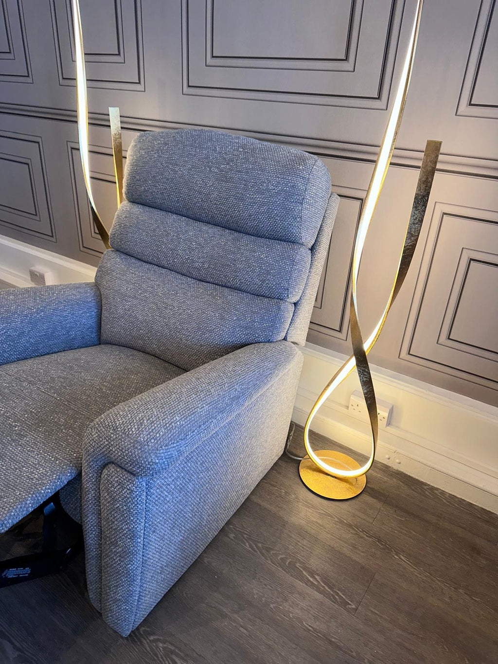 Sherborne Comfi-Sit Standard Recliner in Elba Pebble