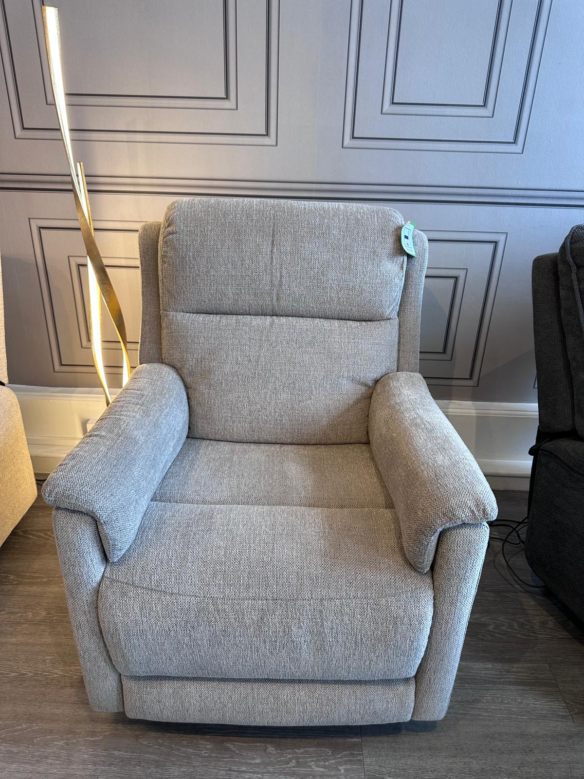 Ilminster Dual Motor Riser Recliner in Biscuit