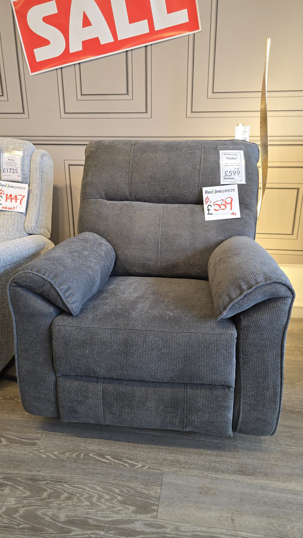 Findon Riser Recliner with Heat and Massage Function